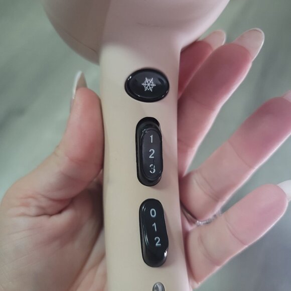 L'Ange Hair Dryer 1875W Lightweight Pink Blow Dryer With Adjustable Heat & Speed - Picture 2 of 5